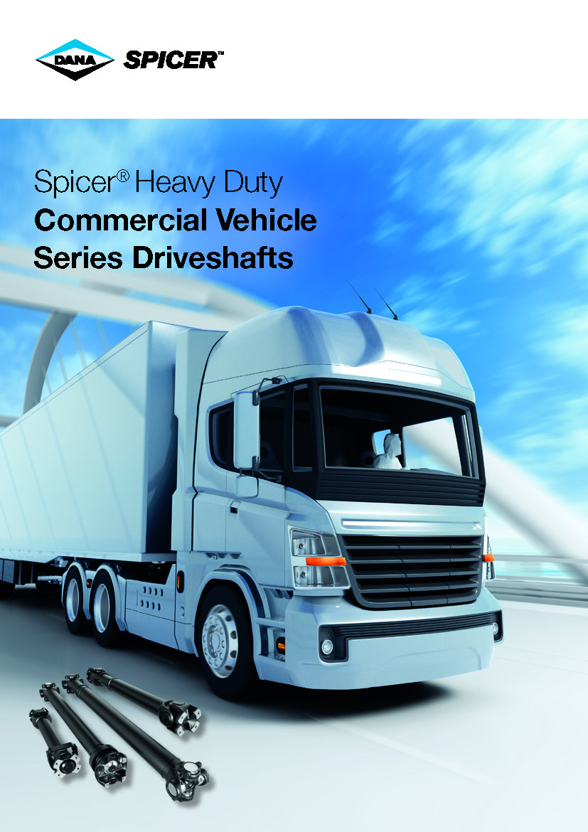 Spicer® Heavy Duty Commercial Vehicle Series Driveshafts